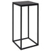 Side Tables 2 pcs Black Steel.