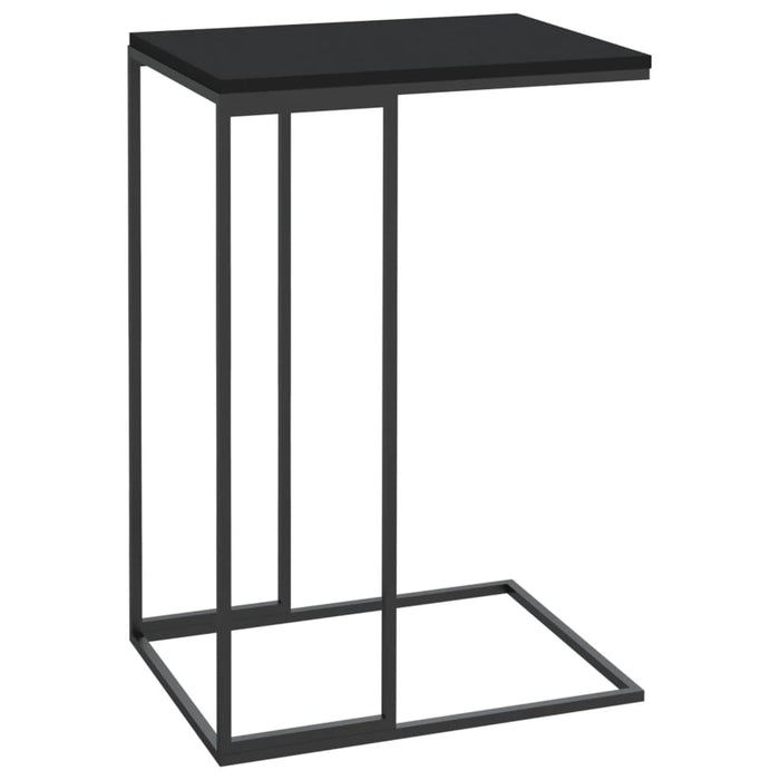 Side Table Black 40x30x59 cm Engineered Wood.