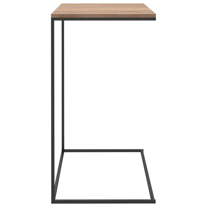 Side Table Black 55x35x66 cm Engineered Wood.
