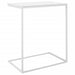 Side Table White 55x35x66 cm Engineered Wood.