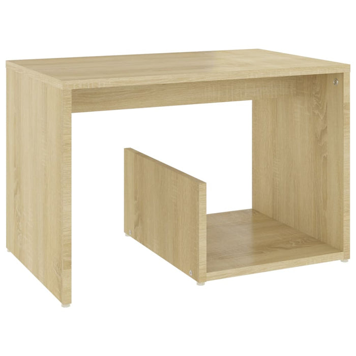 Side Table Sonoma Oak Engineered Wood 59 cm
