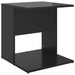 Side Table High Gloss Black 45x45x48 cm Engineered Wood.