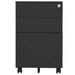 Mobile File Cabinet Anthracite 39x45x60 cm Steel.