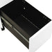 Mobile File Cabinet White 30x45x59 cm Steel.