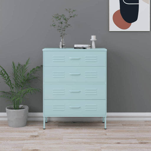 Chest of Drawers Mint 80x35x101.5 cm Steel.