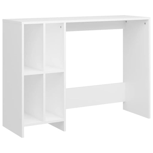 Notebook Desk White 102.5x35x75 cm Engineered Wood.