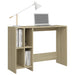 Notebook Desk Sonoma Oak 102.5x35x75 cm Engineered Wood.