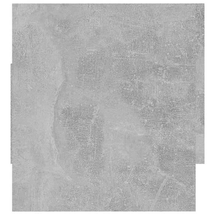 Wardrobe Concrete Grey 70 cm
