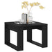 Side Table Black 50x50x35 cm Engineered Wood.