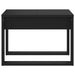 Side Table Black 50x50x35 cm Engineered Wood.