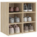 Shoe Cabinet Sonoma Oak 52.5x30x50 cm.