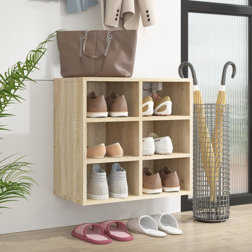 Shoe Cabinet Sonoma Oak 52.5x30x50 cm.