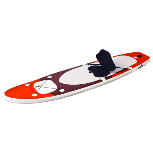Inflatable Stand Up Paddle Board Set Red 300x76x10 cm.