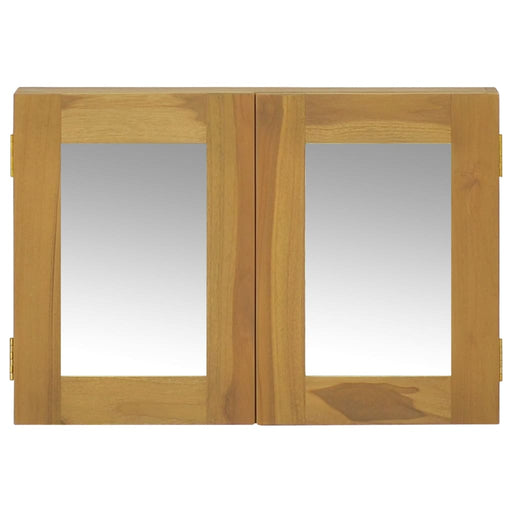 Mirror Cabinet 60x10x40 cm Solid Wood Teak.