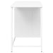 Industrial Desk with Drawers White 105x52x75 cm Steel.