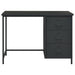 Industrial Desk with Drawers Anthracite 105x52x75 cm Steel.