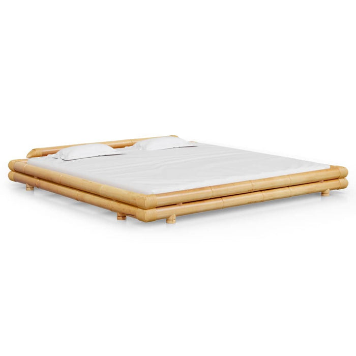 Bed Frame Bamboo 200x200 cm.
