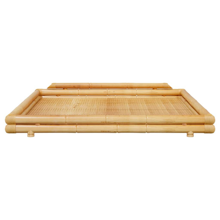 Bed Frame Bamboo 200x200 cm.