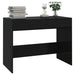 Desk Black 101x50x76.5 cm Engineered Wood.