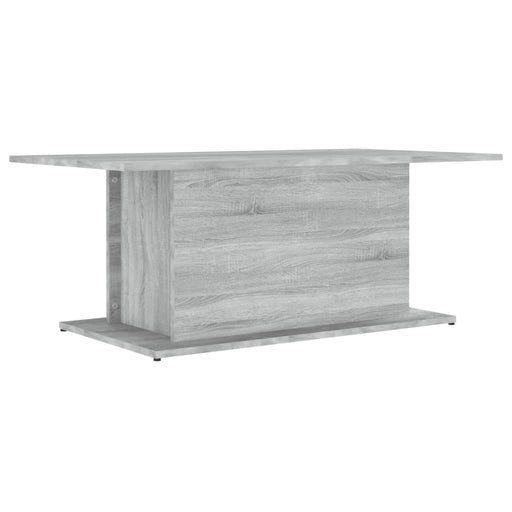 Coffee Table Grey Sonoma 102x55.5x40 cm Engineered Wood.
