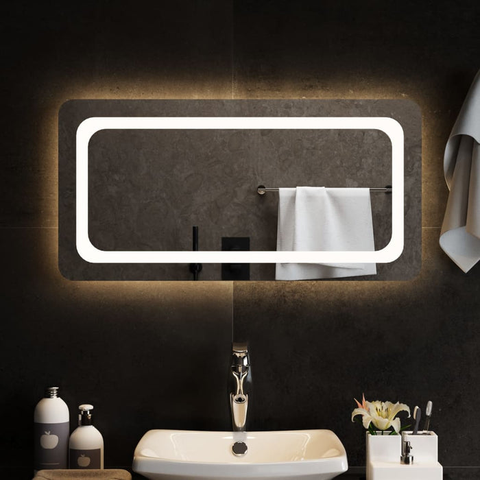 LED Bathroom Mirror 80x40 cm.