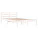Day Bed Solid Wood Pine 120x200 cm White.