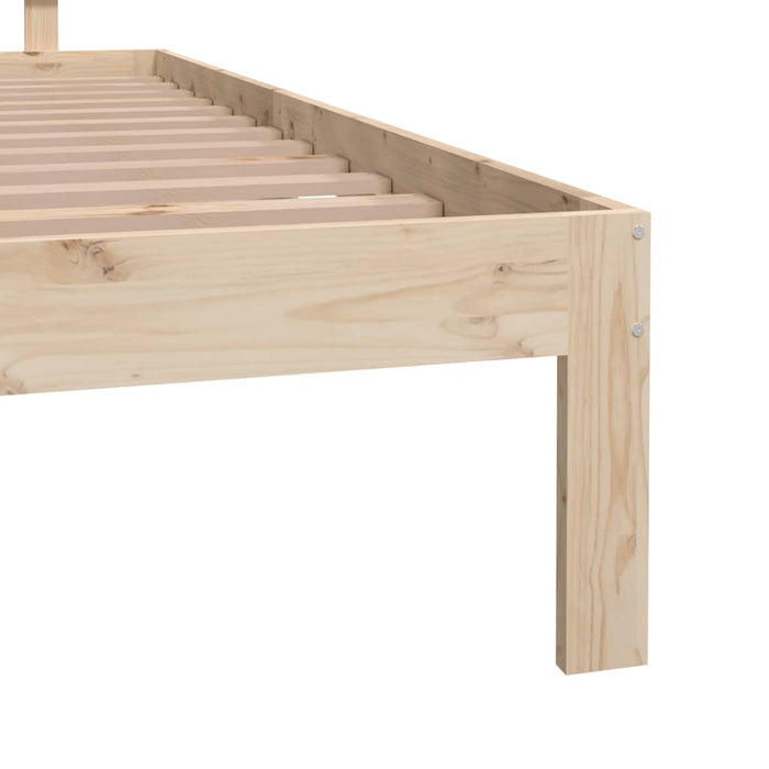 Bed Frame Solid Wood 160x200 cm 5FT King Size.