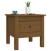 Side Table Honey Brown 40x40x39 cm Solid Wood Pine.