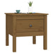 Side Tables 2 pcs Honey Brown 50x50x49 cm Solid Wood Pine.