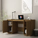 Desk Honey Brown 140x50x75 cm Solid Wood Pine.