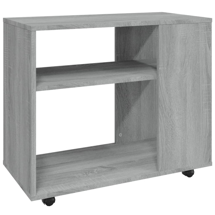 Side Table Grey Sonoma 70x35x55 cm Engineered Wood.