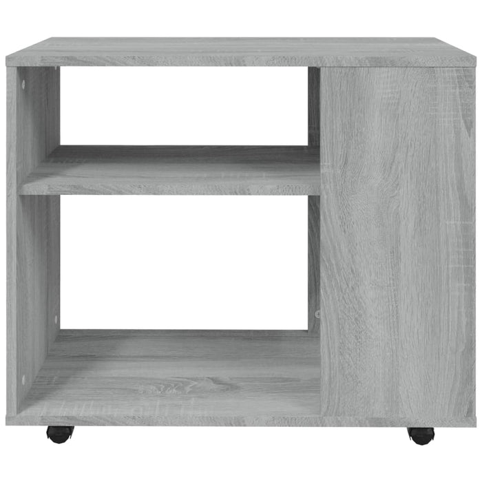 Side Table Grey Sonoma 70x35x55 cm Engineered Wood.