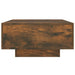 Coffee Table Smoked Oak 90x60x31 cm Engineered Wood.