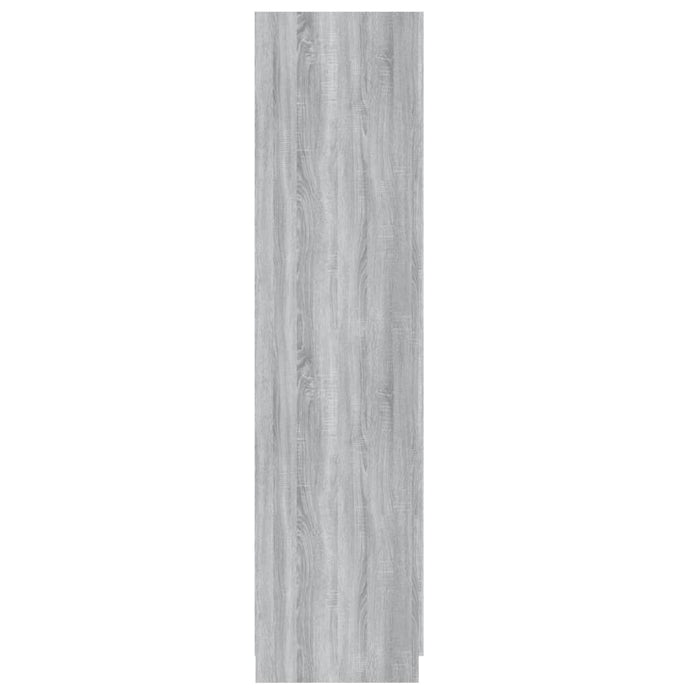 Wardrobe Grey Sonoma 90x50x200 cm Engineered Wood.