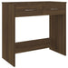 Desk Brown Oak 80x40x75 cm Engineered Wood.