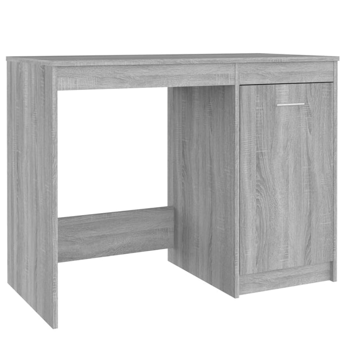 Desk Grey Sonoma 100x50x76 cm Engineered Wood.
