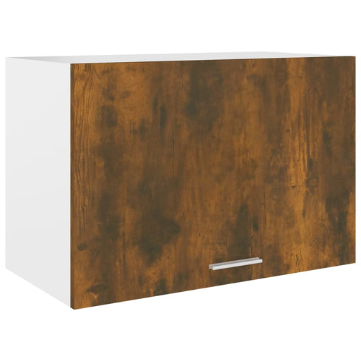 Hanging Cabinet Smoked Oak 60x31x40 cm Engineered Wood.