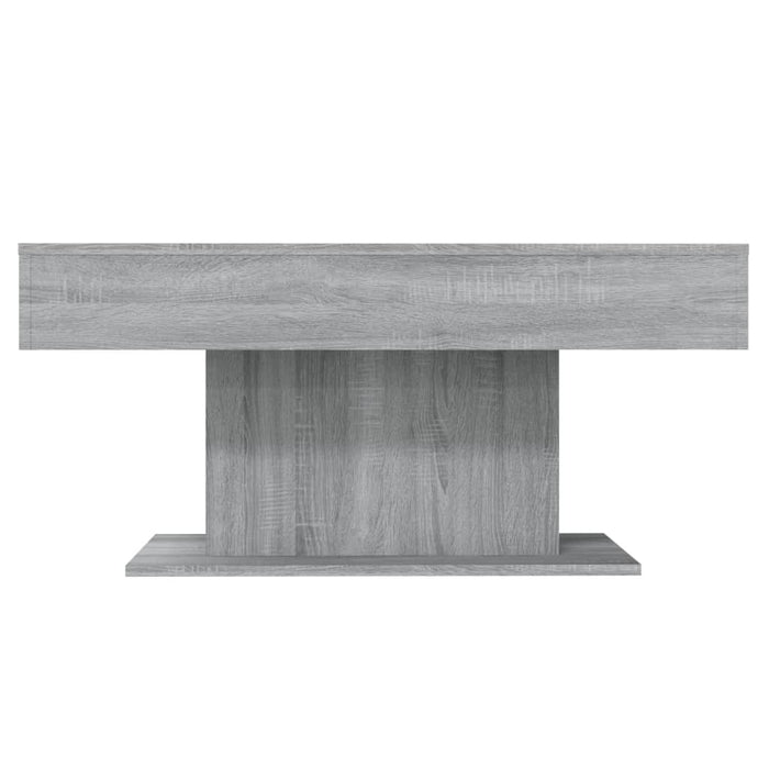 Coffee Table Grey Sonoma 96x50x45 cm Engineered Wood.