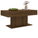Coffee Table Brown Oak 96x50x45 cm Engineered Wood.
