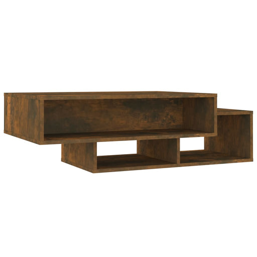 Coffee Table Smoked Oak 105x55x32 cm Engineered Wood.