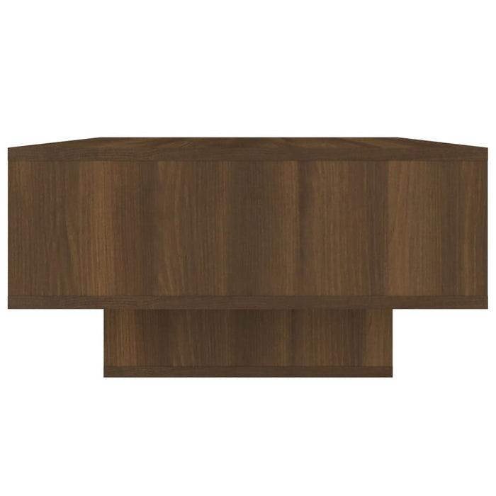 Coffee Table Brown Oak 105x55x32 cm Engineered Wood.