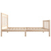 Bed Frame Solid Wood 90x200 cm 3FT Single.