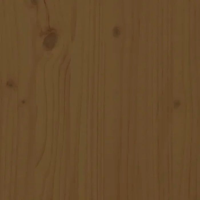 Bed Frame Honey Brown Solid Wood Pine 160x200 cm.