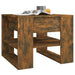 Coffee Table Smoked Oak 55.5x55x45 cm Engineered Wood.