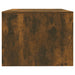 Coffee Table Smoked Oak 102x55x42 cm Engineered Wood.