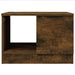 Coffee Table Smoked Oak 50x50x36 cm Engineered Wood.