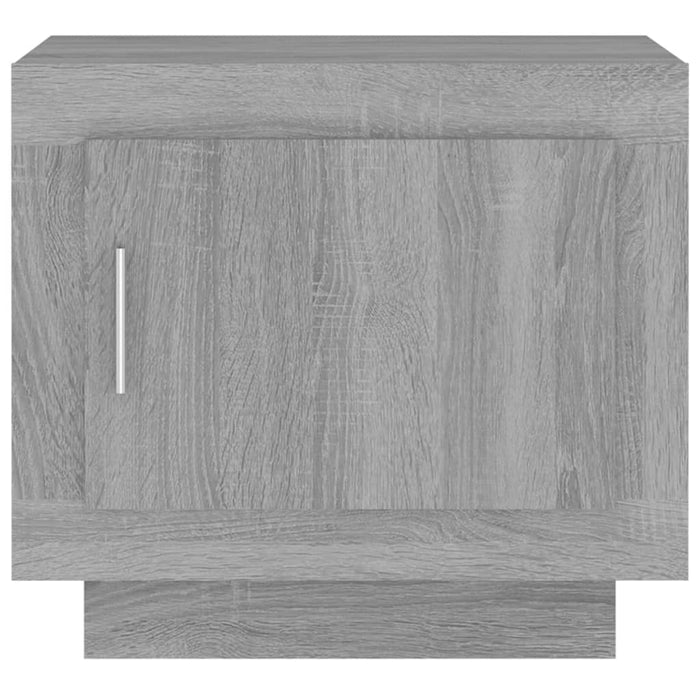 Coffee Table Grey Sonoma 51x50x45 cm Engineered Wood.