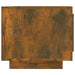 Coffee Table Smoked Oak 102x50x45 cm Engineered Wood.