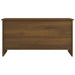 Coffee Table Brown Oak 102x55.5x52.5 cm Engineered Wood.