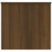 Coffee Table Brown Oak 102x55.5x52.5 cm Engineered Wood.